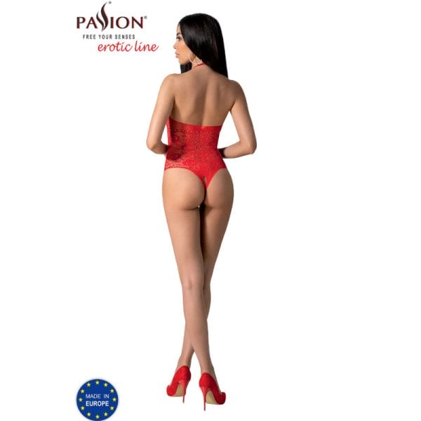 PASSION - BS094 RED BODYSTOCKING ONE SIZE 4
